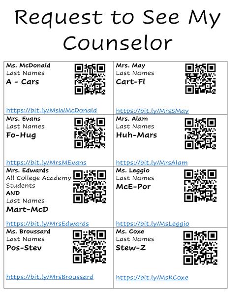 Request to See My Counselor